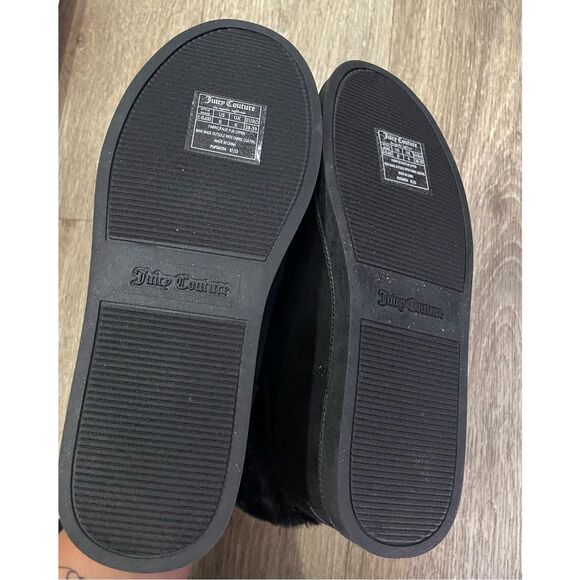 Juicy Couture Klaire Slip On Boots Black Buckle Women’s 8 New - Picture 8 of 12